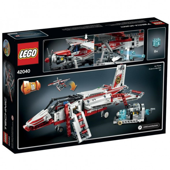 Конструктор LEGO Technic 42040 Пожарный самолет в Новосибирске