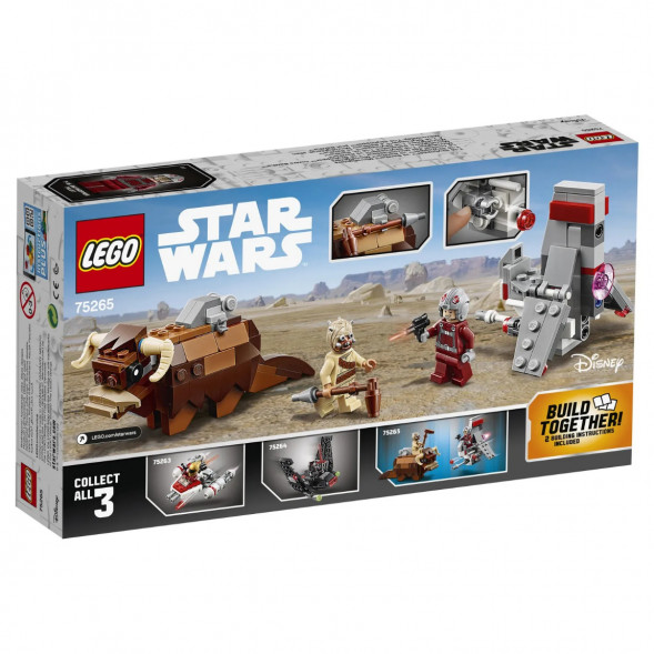 Конструктор LEGO Star Wars 75265 Микрофайтеры Скайхоппер T-16 против Банты в Новосибирске
