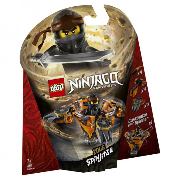 Конструктор LEGO Ninjago 70662 Коул мастер Кружитцу в Новосибирске