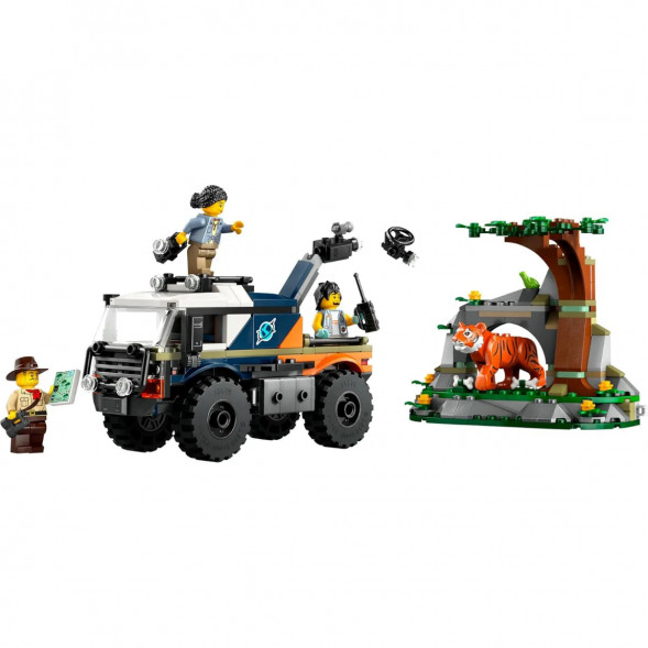 Конструктор LEGO City 60426 Внедорожный грузовик Исследователь джунглей в Новосибирске
