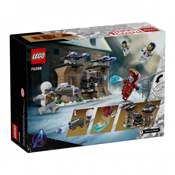 Конструктор LEGO Super Heroes 76288 Железный человек и Железный легион против Солдат Гидры в Новосибирске