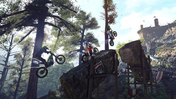 Игра Trials Rising. Gold Edition [PS4, русские субтитры] в Новосибирске