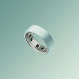 Умное кольцо Oura Ring 4 Ceramic (размер 10), Морской прилив/Tide