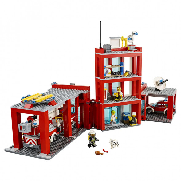 Конструктор LEGO City 60110 Пожарная часть в Новосибирске