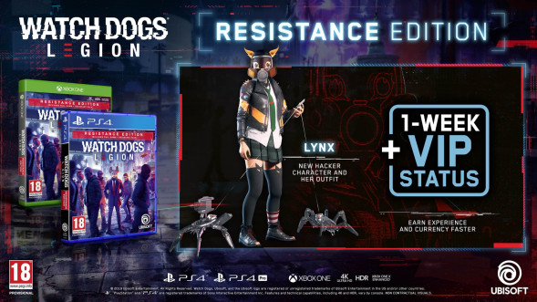 Игра Watch Dogs: Legion. Resistance Edition [PS4, русская версия] в Новосибирске