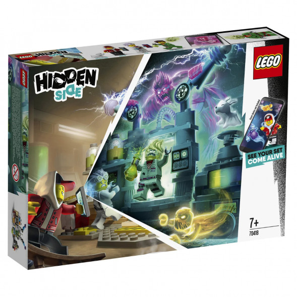 Конструктор LEGO Hidden Side 70418 Лаборатория призраков в Новосибирске