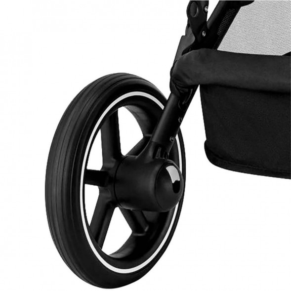 Детская коляска Cybex Gazelle S BLK Moon Black с корзиной и дождевиком в Новосибирске