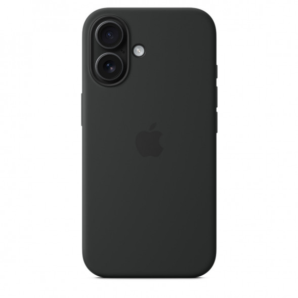 Чехол Apple для iPhone 16 Silicone MagSafe, Black (MYY13ZM/A) в Новосибирске