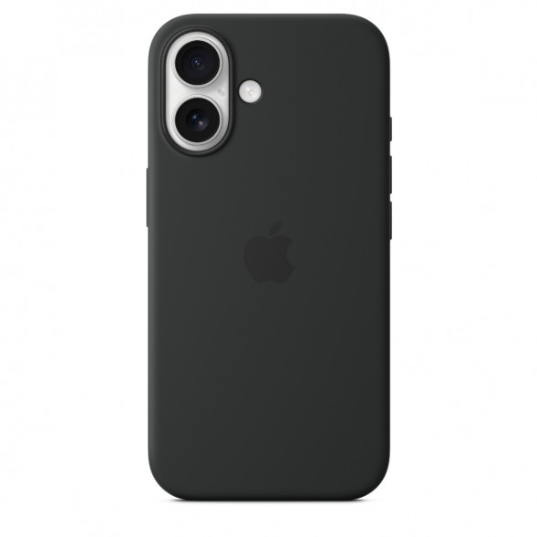 Чехол Apple для iPhone 16 Silicone MagSafe, Black (MYY13ZM/A) в Новосибирске