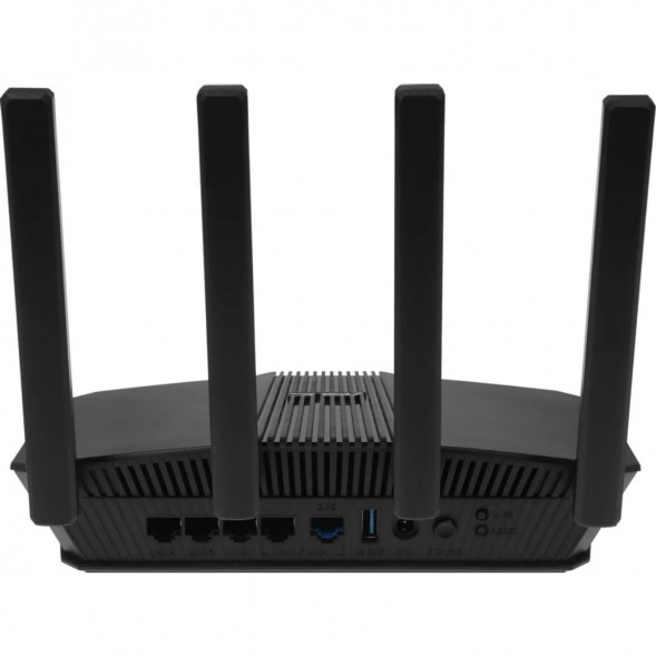 Wi-Fi роутер ASUS RT-BE58U, Wi-Fi 7, BE3600, 2.4/5ГГц, 4 LAN, черный в Новосибирске