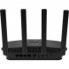 Wi-Fi роутер ASUS RT-BE58U, Wi-Fi 7, BE3600, 2.4/5ГГц, 4 LAN, черный в Новосибирске