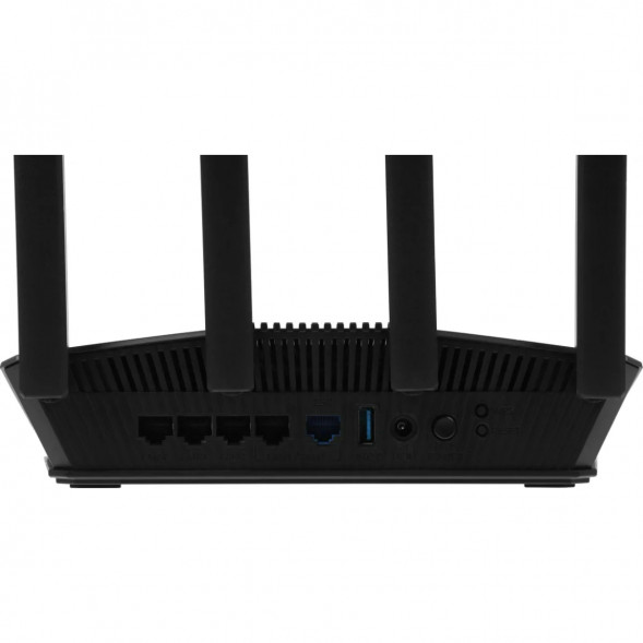 Wi-Fi роутер ASUS RT-BE58U, Wi-Fi 7, BE3600, 2.4/5ГГц, 4 LAN, черный в Новосибирске