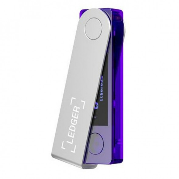 Аппаратный криптокошелек Ledger Nano X, Cosmic Purple в Новосибирске