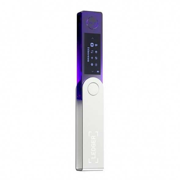 Аппаратный криптокошелек Ledger Nano X, Cosmic Purple в Новосибирске