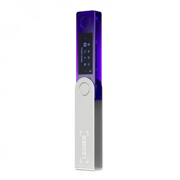 Аппаратный криптокошелек Ledger Nano X, Cosmic Purple в Новосибирске