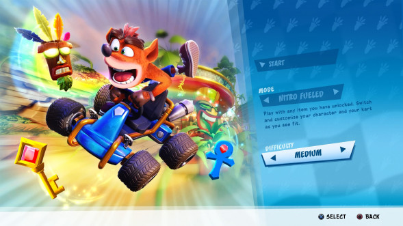 Crash Team Racing Nitro-Fueled [PS4, английская версия] в Новосибирске