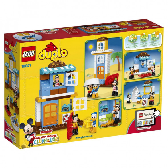 Конструктор LEGO DUPLO Disney 10827 Домик на пляже в Новосибирске