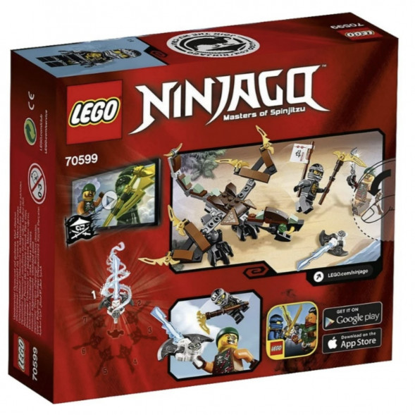 Конструктор LEGO Ninjago 70599 Дракон Коула в Новосибирске