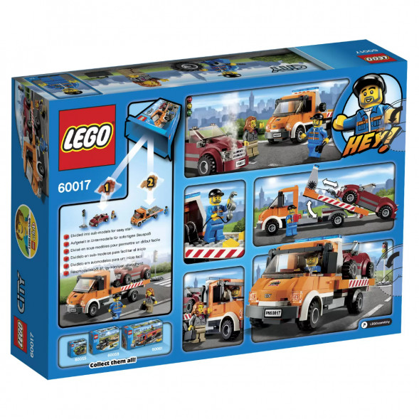 Конструктор LEGO City 60017 Эвакуатор в Новосибирске