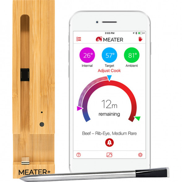 Термометр со щупом Meater Plus для мяса в Новосибирске