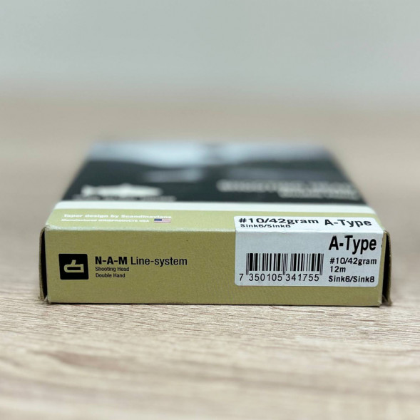 Рыболовная леска N-A-M Line System Shooting Head #10/42gram Sink6-Sink8 A-Type в Новосибирске
