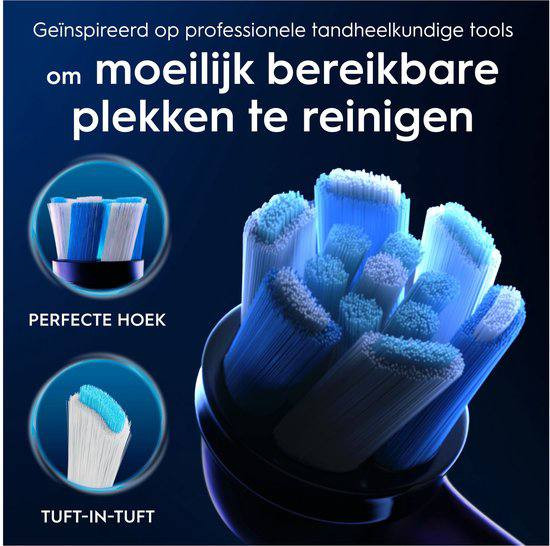 Насадки на зубные щетки Oral-B iO Series Ultimate Clean Black - CrissCross - 4 шт. в Новосибирске