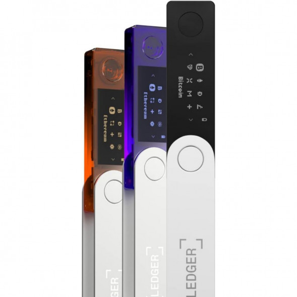 Аппаратный криптокошелек Ledger Nano X, BTC Orange  в Новосибирске