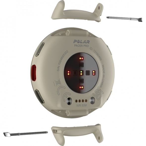 Умные часы Polar Pacer Pro, White Cloud (S-L) в Новосибирске