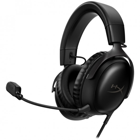 Компьютерная гарнитура HyperX Cloud III проводная, чёрный в Новосибирске