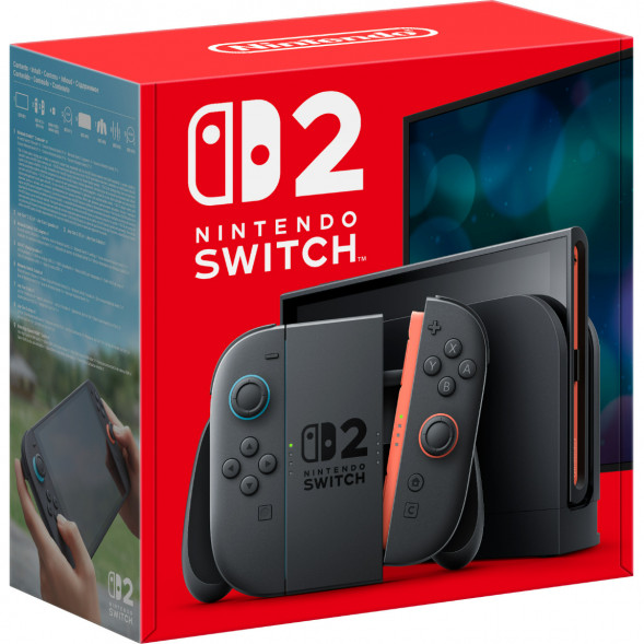 Игровая приставка Nintendo Switch 2, черный в Новосибирске