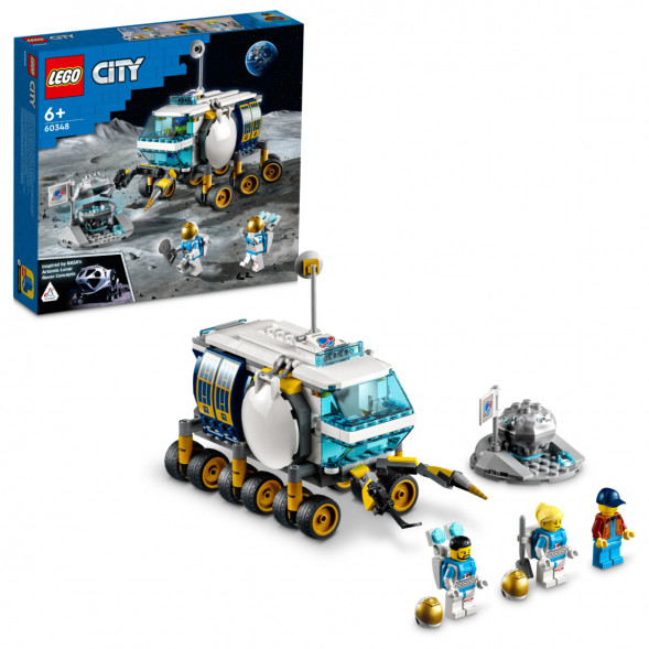 Конструктор LEGO City Space 60348 Луноход в Новосибирске