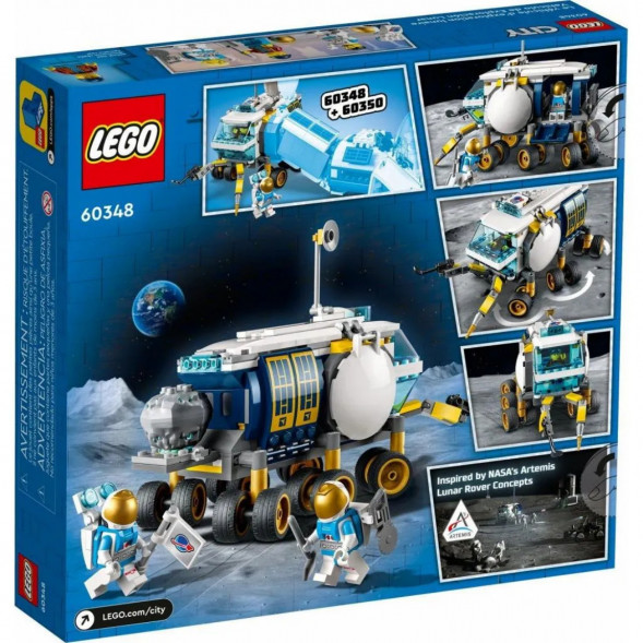 Конструктор LEGO City Space 60348 Луноход в Новосибирске