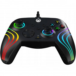 Геймпад проводной PDP для Xbox Afterglow Wave, Black
