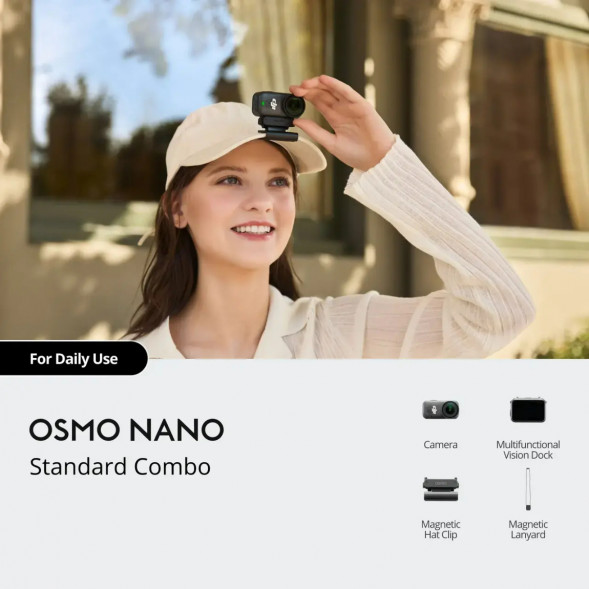 Экшн-камера DJI Osmo Nano 64 ГБ Standard Combo в Новосибирске