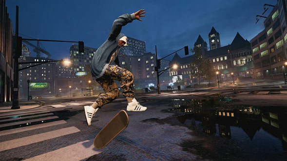 Игра Tony Hawk&amp;#039;s Pro Skater 1 + 2 [PS4, английская версия] в Новосибирске