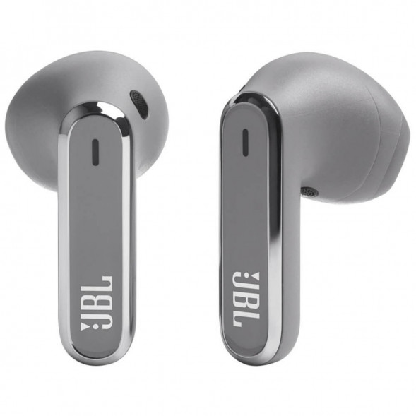 Беспроводные наушники JBL Live Flex, серебристый в Новосибирске