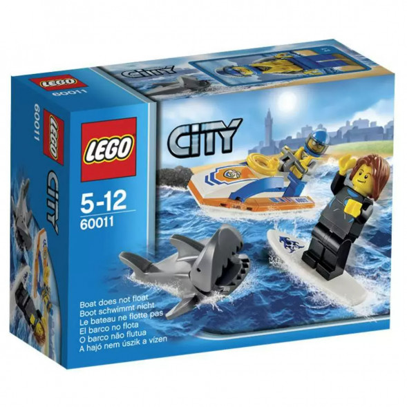 Конструктор LEGO City 60011 Спасение сёрфингиста в Новосибирске