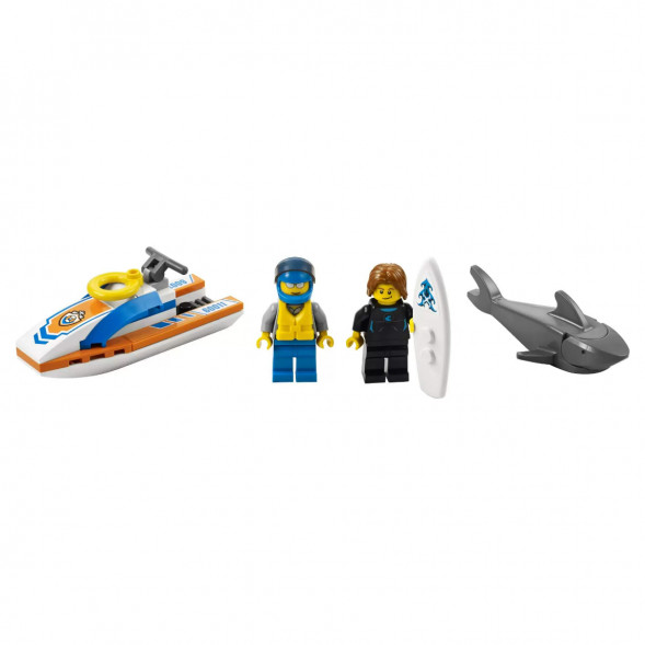 Конструктор LEGO City 60011 Спасение сёрфингиста в Новосибирске