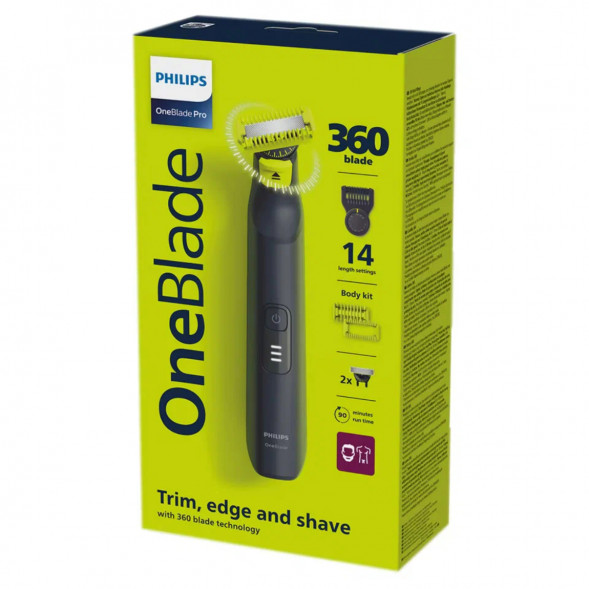 Триммер Philips QP6542/15 OneBlade 360 Pro Face + Body в Новосибирске