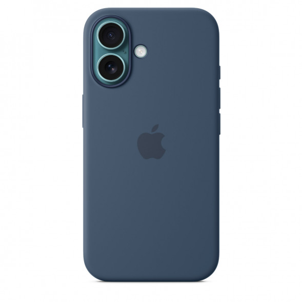Чехол Apple для iPhone 16 Silicone MagSafe,  Denim (MYY23ZM/A) в Новосибирске