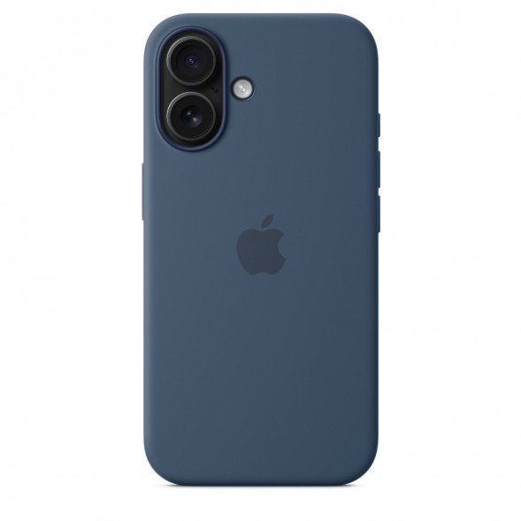 Чехол Apple для iPhone 16 Silicone MagSafe,  Denim (MYY23ZM/A) в Новосибирске