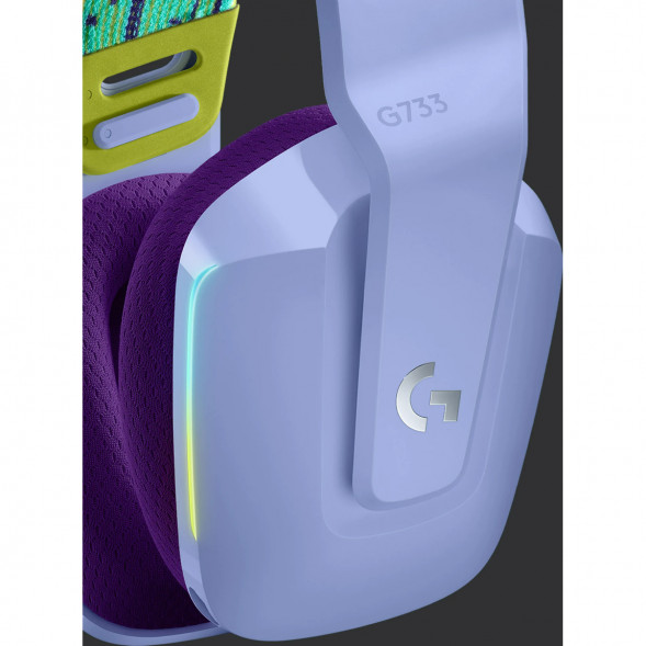 Игровая гарнитура Logitech G733 RGB Lightspeed Wireless, сиреневый в Новосибирске