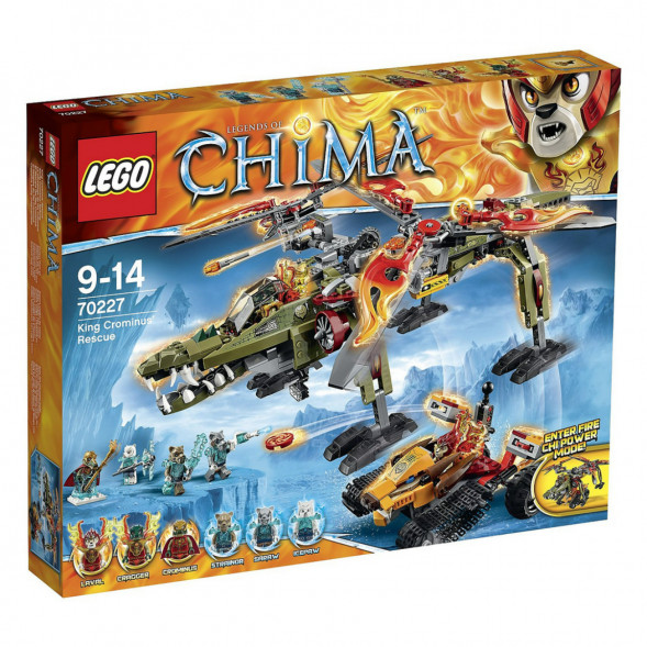 Конструктор LEGO Legends of Chima 70227 Спасение короля Кроми в Новосибирске