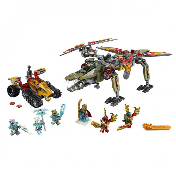 Конструктор LEGO Legends of Chima 70227 Спасение короля Кроми в Новосибирске