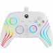 Геймпад проводной PDP для Xbox Afterglow Wave, White в Новосибирске