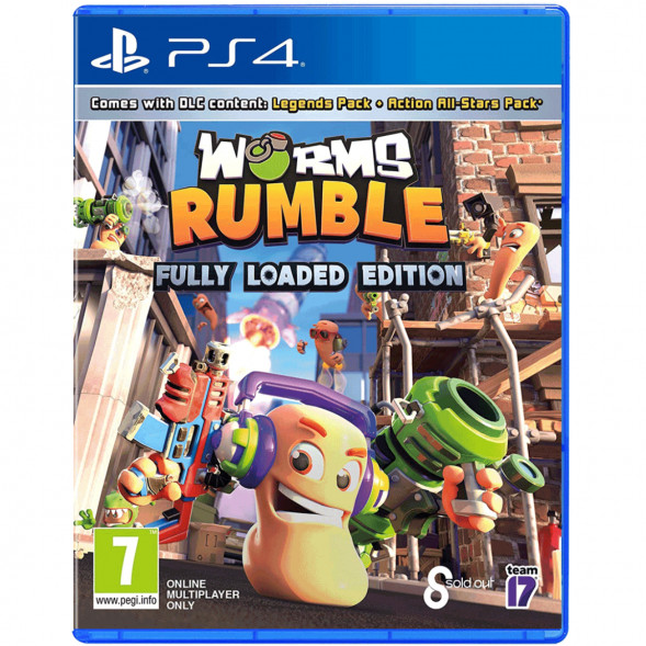Игра Worms Rumble. Fully Loaded Edition [PS4, русские субтитры] в Новосибирске