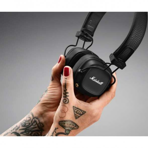 Беспроводные наушники Marshall Major IV, черный в Новосибирске