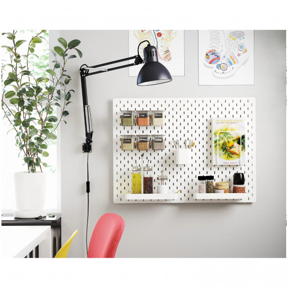 Лампа рабочая IKEA TERTIAL, черный в Новосибирске