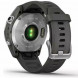 Умные часы Garmin Fenix 7s серебристый с графитовым силиконовым ремешком 010-02539-01 в Новосибирске