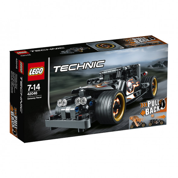 Конструктор LEGO Technic 42046 Гоночный автомобиль для побега в Новосибирске